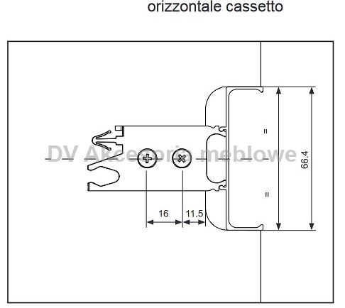 UCHWYT T.GOLA vol C ALUMINIUM SZEROKI 4,2MB