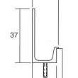 UCHWYT V 0127 JEY 0197  MOSIĄDZ SZCZOTKOWANY CAVA - 10