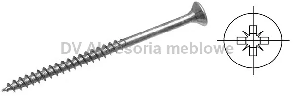 WKRĘT 5,0*70/42 250 SZT 