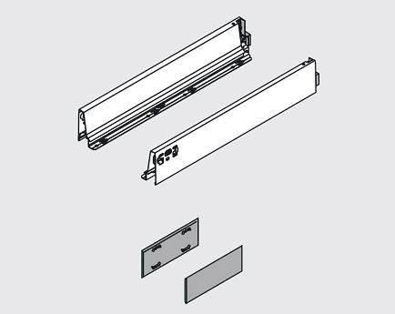 BOK BIAŁY L+P TANDEMBOX 450 PIEKAR    378 N 4502SA