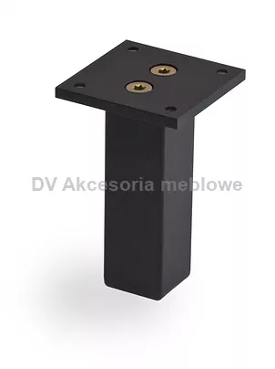 NÓŻKA KWADRAT 30*30 H960 CZARNY MAT