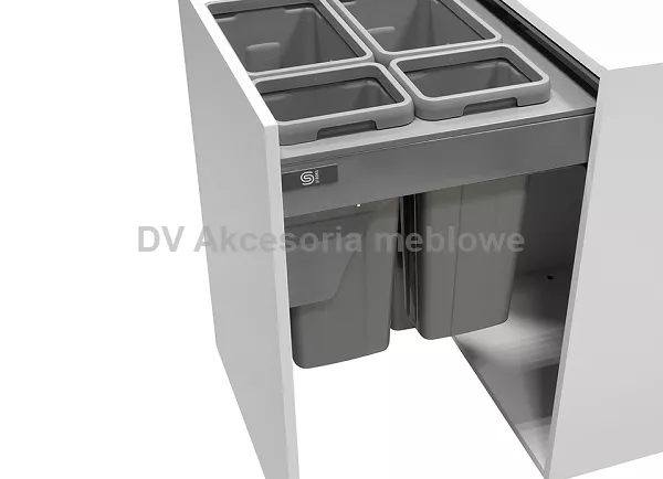 KOSZ NA ŚMIECI STRONG BINS 60 RAMA+POJEMNIK 72L