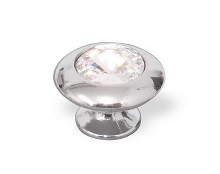 UCHWYT 2G11010Z.40 GAŁKA STRASS CRYSTAL CHROM