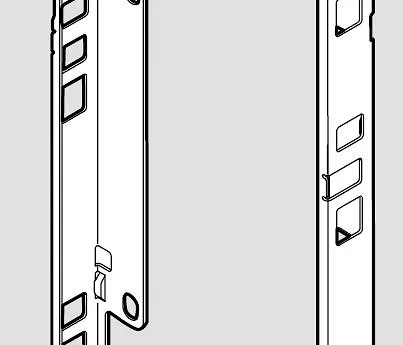 LEGR. BOX MOCOWANIE TYŁ BIAŁE F WYSOKI P+L ZB7F00S