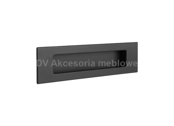 Uchwyt Madrid 128 czarny matowy + wkręty 