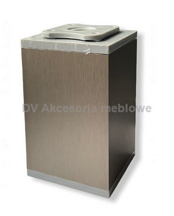 NÓŻKA KWADRAT 60*60 INOX H100