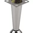 NÓŻKA FS002, 80Rmm, chrom matowy  - 2