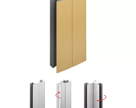 COKÓŁ SCILM  100 mm elast.złącze 100 mm,złoty szcz