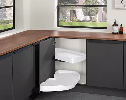 CORNER NERKA Trigon, szer.front 600 mm Biała Prawa