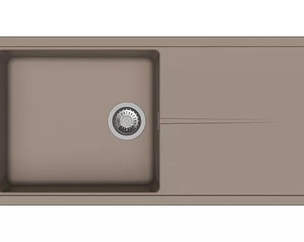 StrongSinks S3 Zlewozmywak granit Labe 1000 brązow