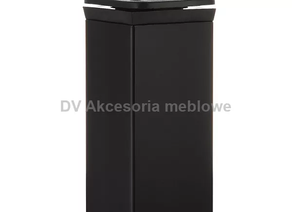 NÓŻKA KWADRAT 40*40 CZARNA MAT STRUKTURA H60 