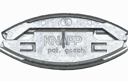 KNAPP K049 SILVER - ZŁĄCZE WTYKOWE (ALUMINUM)