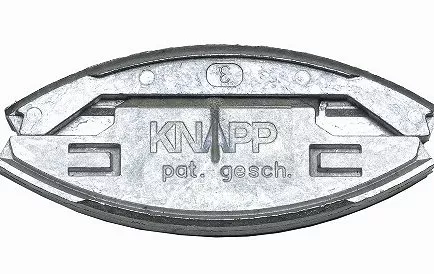 KNAPP K049 SILVER - ZŁĄCZE WTYKOWE (ALUMINUM)
