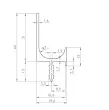 UCHWYT JUVIO II czarny mat 2900 UKW 5 - 5