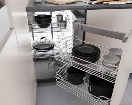 CORNER INOXA FRONT DYNAMIC PRAWY C.DOMYK 450 