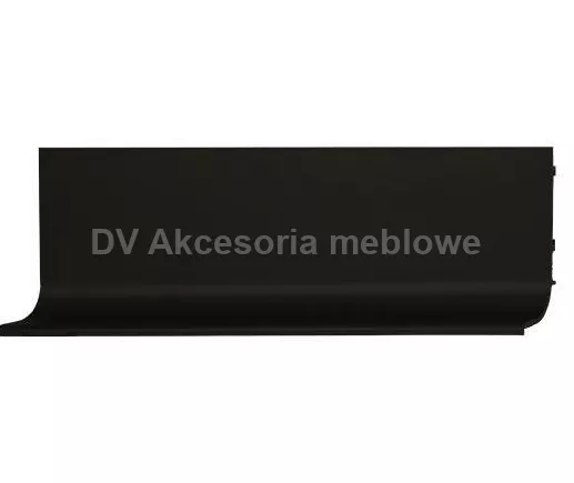 UCHWYT T.LISTWA KORYTK.POJ. POZIOMA L 2500 CZARNY