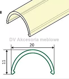 PROFIL LED strong szybka do prof Uni/Arc wcis.mlec