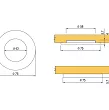 LED BAILEN INOX ŚW.PUNKTOWE 12V 3W NEUTRAL - 3