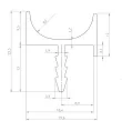 UCHWYT MARITTA II 2900 ALU UKW 4 - 2