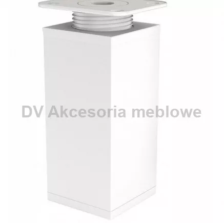 NÓŻKA KWADRAT 40*40 BIAŁA H100