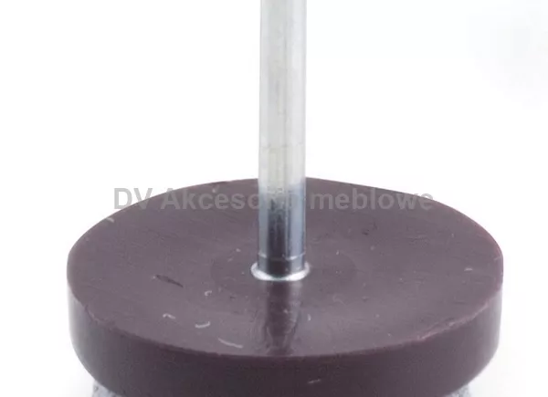 ŚLIZGACZ WBIJANY FILC BRĄZ 17MM