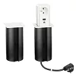 GNIAZDO STRONG 1x230V, ładowanie USB A/C, białe - 2