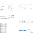 UCHWYT ZOID  256/396MM CZARNY MATOWY - 4