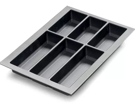 Wkład na sztućce 40/50 CZARNY KRISTALL 322*474 