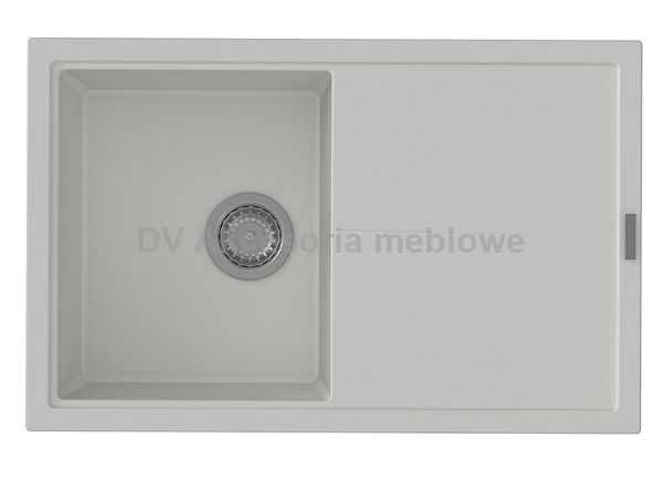 StrongSinks S3 Zlewozmywak granit Labe 780 biały