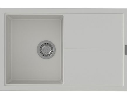 StrongSinks S3 Zlewozmywak granit Labe 780 biały