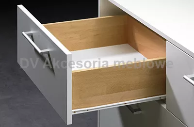 PROWADNICA 400 ROLKOWA biała 25 kg HETTICH