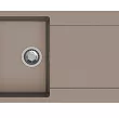 StrongSinks S3 Zlewozmywak granit ZALA 860 biały - 5