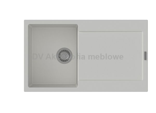 StrongSinks S3 Zlewozmywak granit ZALA 860 biały