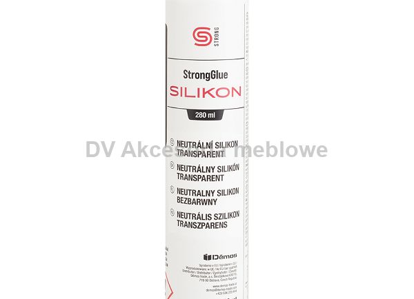 SILIKON NEUTRALNY BEZBARWNY 280ml StrongGlue