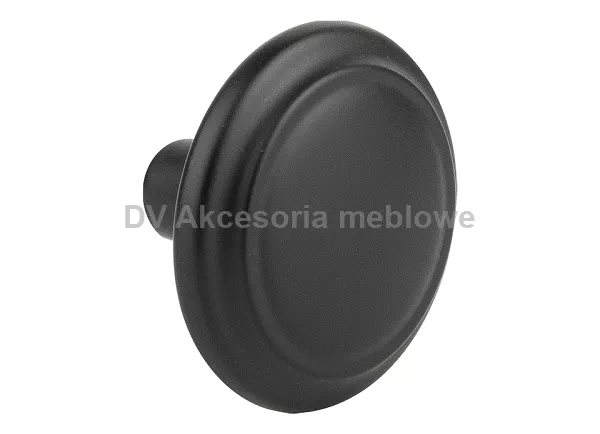 gałka Turia / artesi czarny matowy + wkręt Tulip