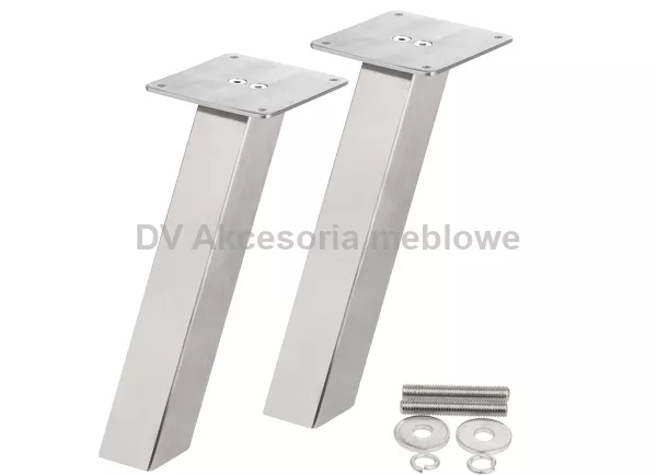 WSPORNIK BLATU SKOŚNY KWADRAT H200 STAL NIERDZEWNA