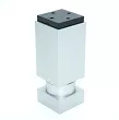 NÓŻKA PLASTIK REG. H 100 ALU NMK10022 - 2