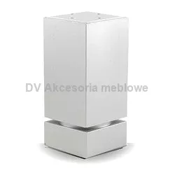 NÓŻKA PLASTIK REG. H 100 ALU NMK10022
