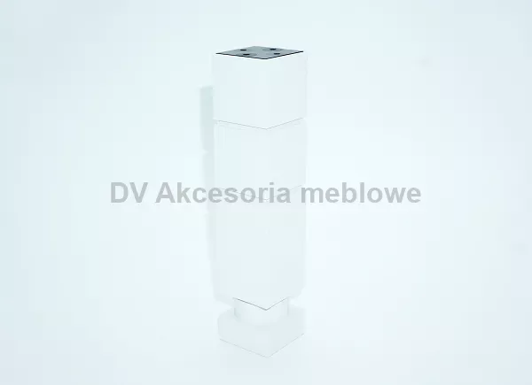 NÓŻKA PLASTIK REG. H 200 BIAŁY MAT NMK20001M