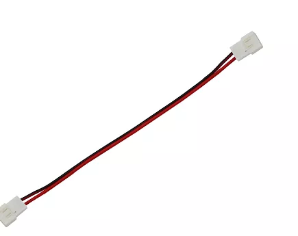 LED TAŚMA ZŁĄCZKA 8 MM PODWÓJNA Z PRZEWODEM SZEROK