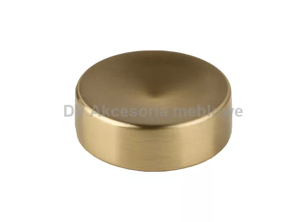 gałka Blink ciemno złoty szlifowany + wkręt Tulip