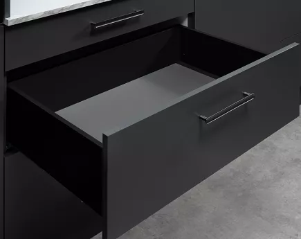 Szuflada SLIM Box  Matrix.L-500mm H135 Czarny 16m