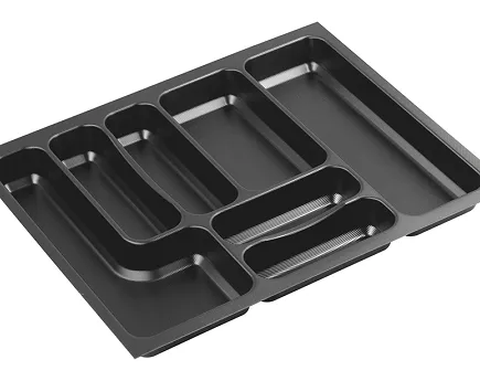 Wkład na sztućce 60/45 czarny 522x422 mm Str.Max