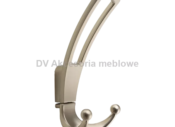 wieszak Ener XL nikiel szlifowany + wkręty  Tulip