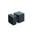 NÓŻKA PLASTIK REG. H 060 CZARNY POŁYSK NMK6003P - 4