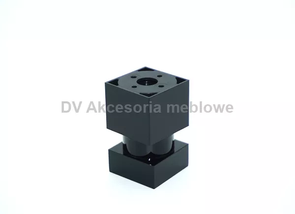 NÓŻKA PLASTIK REG. H 060 CZARNY POŁYSK NMK6003P