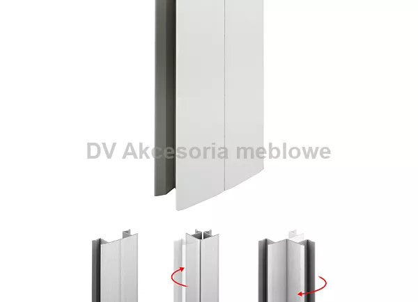 COKÓŁ SCILM  100 mm elast.złącze 100 mm,BIAŁY POŁY