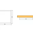 LED CIRAT 3W NEUTRAL 12V OPRAWA INOX - 2