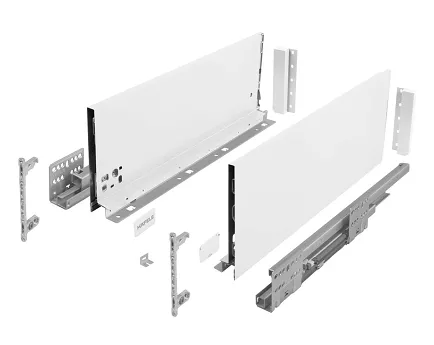 Szuflada SLIM Box  Matrix L-500mm H064mm Biała 16m