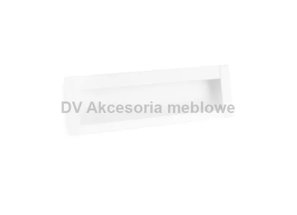 UCHWYT UM 023-128 P41/P41 FREZOWANY BIAŁY/BIAŁY 